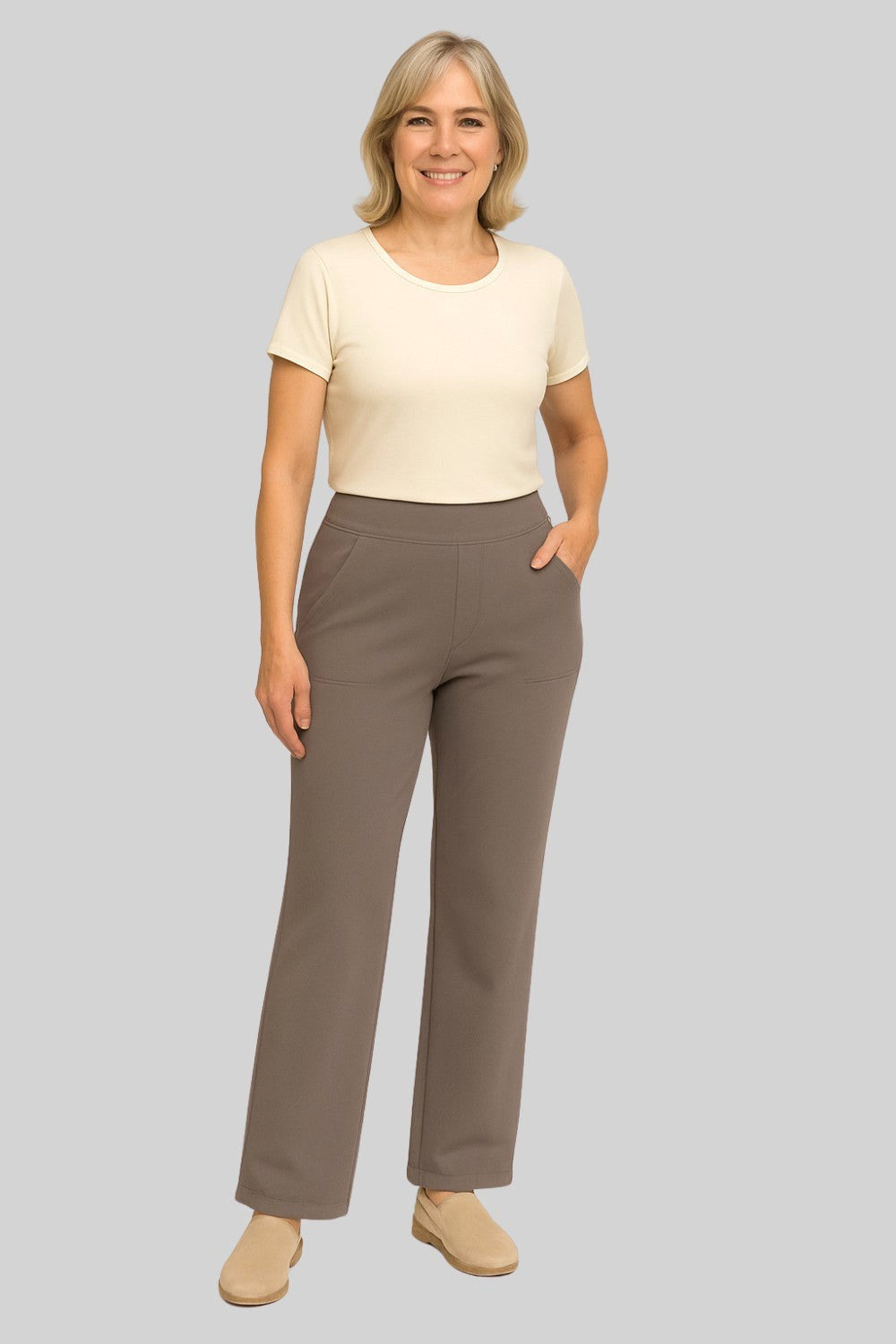 Elina | Women's Comfort Stretch Trousers - image 12