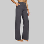 Elina | Women's Comfort Stretch Trousers - Wit
