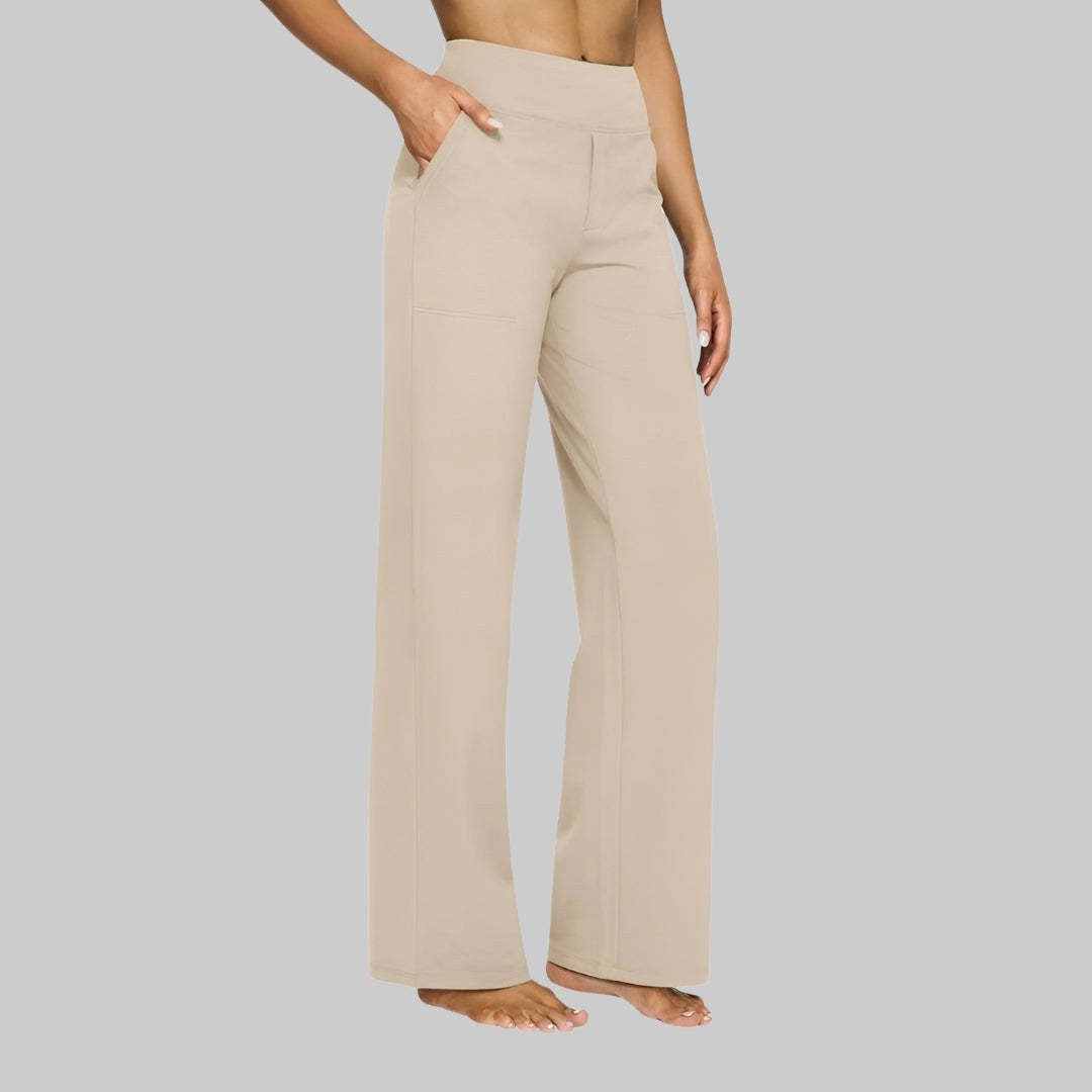 Elina | Women's Comfort Stretch Trousers - Zwart