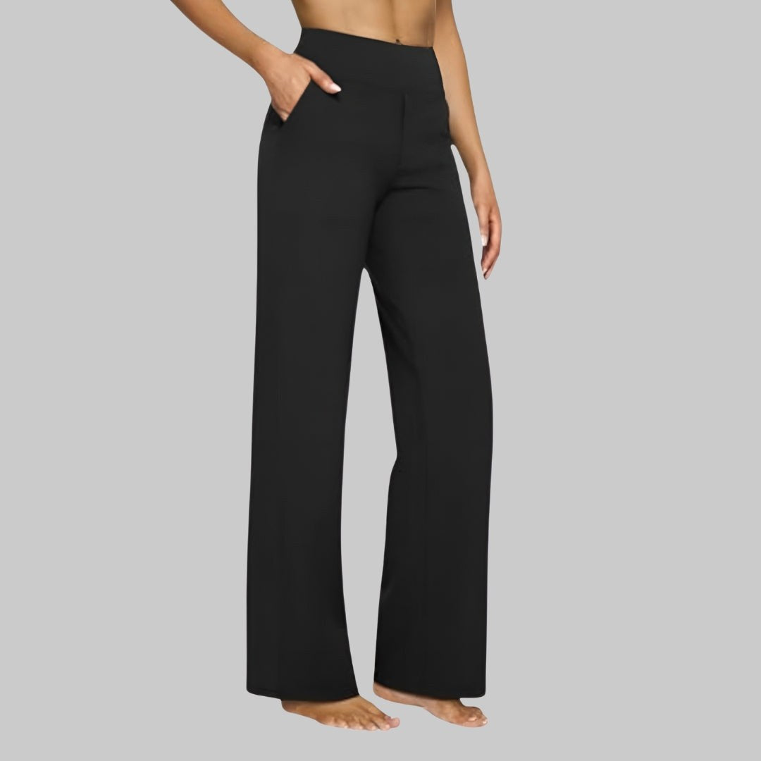 Elina | Women's Comfort Stretch Trousers - Blauw