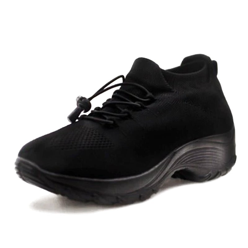 Elina | Women's Orthopedic Comfort Shoes - Midnight Black