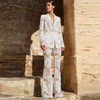 Elina | Women's Sequin Blazer Two-Piece Set - image 4