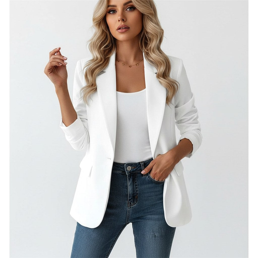 Elina | Women's Tailored Blazer - Rood