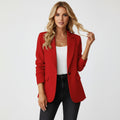 Elina | Women's Tailored Blazer - Khaki