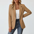 Elina | Women's Tailored Blazer - Roze
