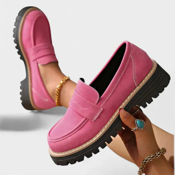 Elise | Women's Orthopedic Loafers - Pink