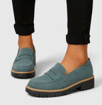 Elise | Women's Orthopedic Loafers - Green