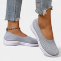 Emily | Women's Comfortable Slip-On Shoes - Gray