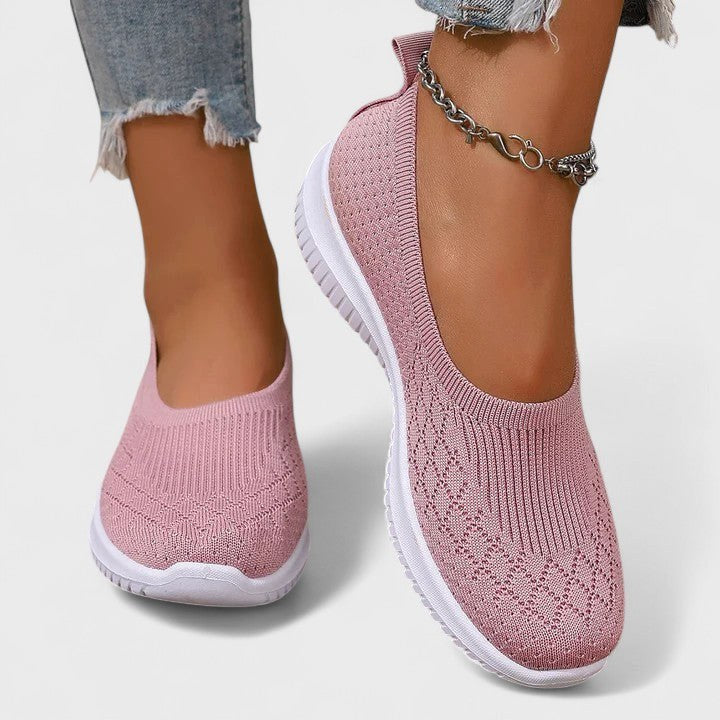 Emily | Women's Comfortable Slip-On Shoes - Pink