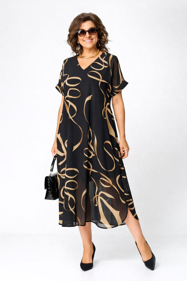 Emma | Women's Relaxed Midi Dress - image 1
