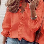 Enola | Women's Ruffled Feminine Blouse