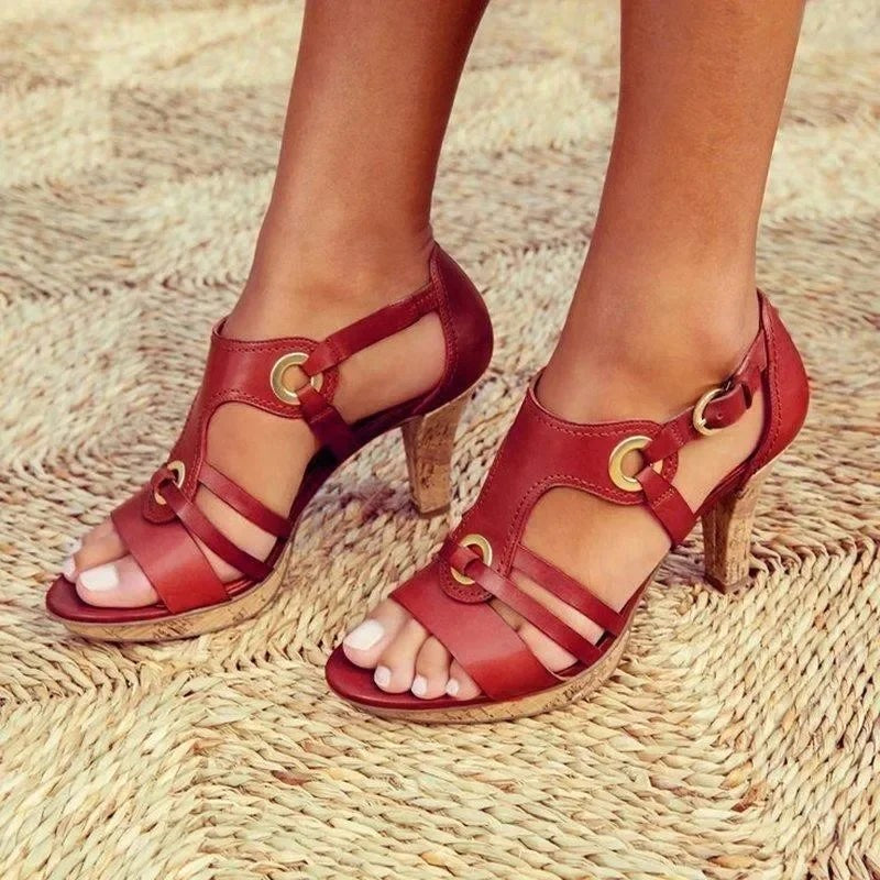 Erica | Women's Comfortable Block Heel Pumps - image 9