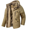 Ethan | Men's Insulated Jacket with Cold Protection, Windproof Autumn Jacket | The Dress Cellar | Blue