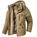 Ethan | Men's Insulated Jacket with Cold Protection, Windproof Autumn Jacket | The Dress Cellar | Blue