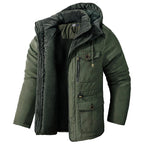 Ethan | Men's Insulated Jacket with Cold Protection, Windproof Autumn Jacket | The Dress Cellar | Grey