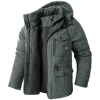 Ethan | Men's Insulated Jacket with Cold Protection, Windproof Autumn Jacket | The Dress Cellar | Black