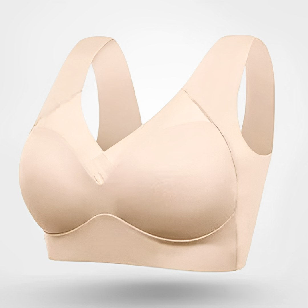 Evelyn | Women's Seamless Bra with Adjustable Straps - Beige