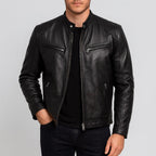Brad | Men's Leather Jacket, Classic Timeless Leather Jacket | The Dress Cellar