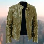 Brad | Men's Leather Jacket, Classic Timeless Leather Jacket | The Dress Cellar