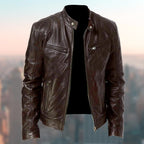 Brad | Men's Leather Jacket, Classic Timeless Leather Jacket | The Dress Cellar