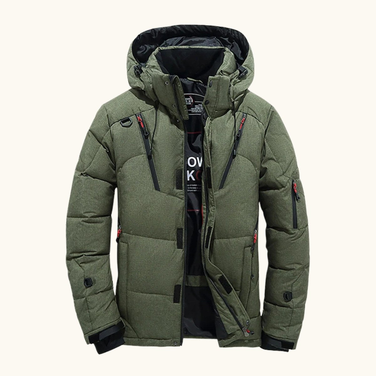 Garrett | Men's Insulated Winter Parka Jacket, Hooded Windproof Coat | The Dress Cellar