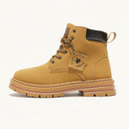Gavin | Men's Fur-Lined Insulated Snow Boots, Winter Boots | The Dress Cellar | Khaki