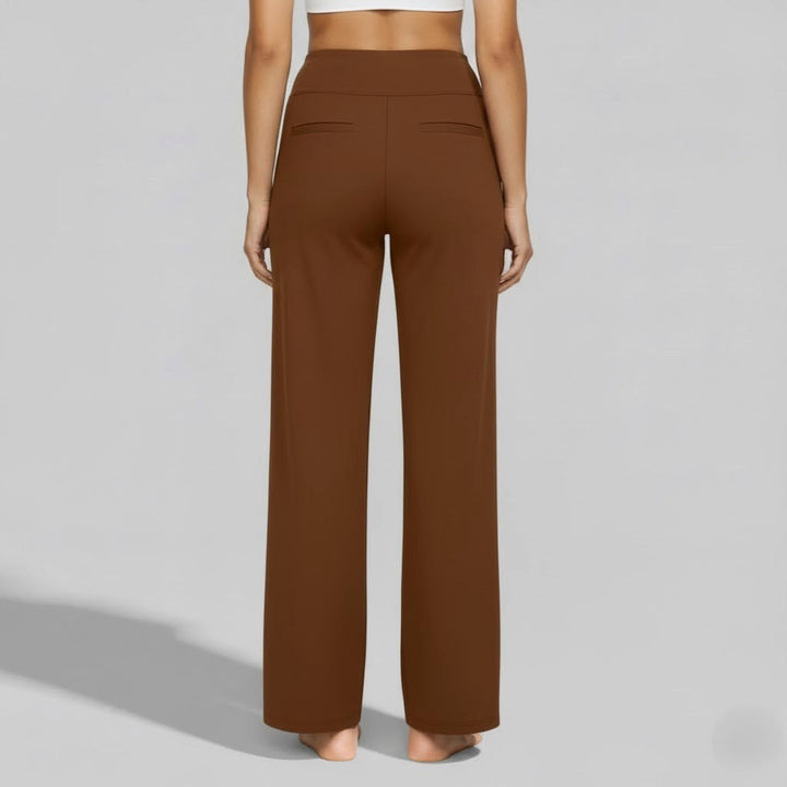 Genevieve | Women's Stretch Trousers, Comfortable Everyday Trousers | The Dress Cellar