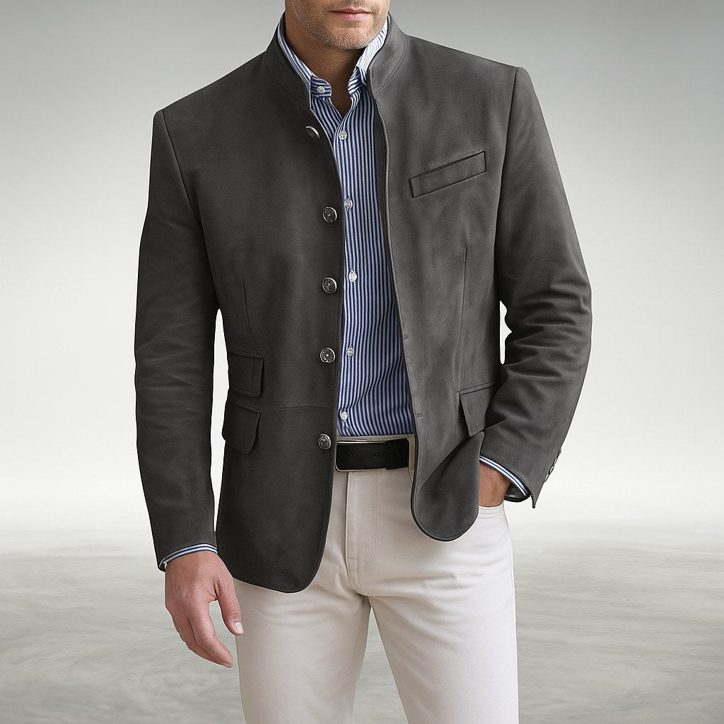 Wayne | Men's Button-Front Cardigan, Relaxed Fit Knit Cardigan | The Dress Cellar