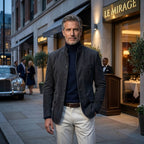 Wayne | Men's Button-Front Cardigan, Relaxed Fit Knit Cardigan | The Dress Cellar