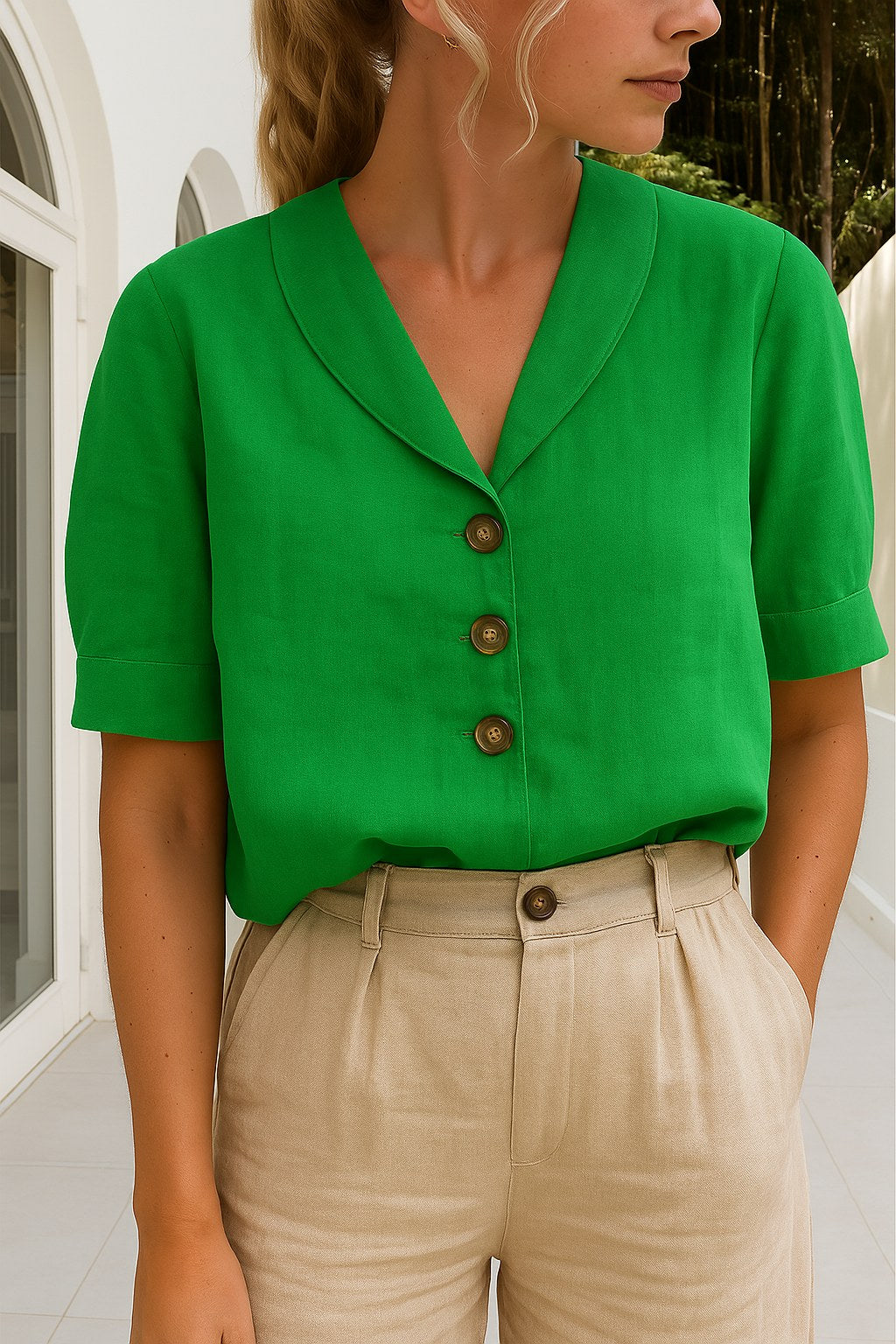 Grace | Women's Casual Short Sleeve Tee - image 2
