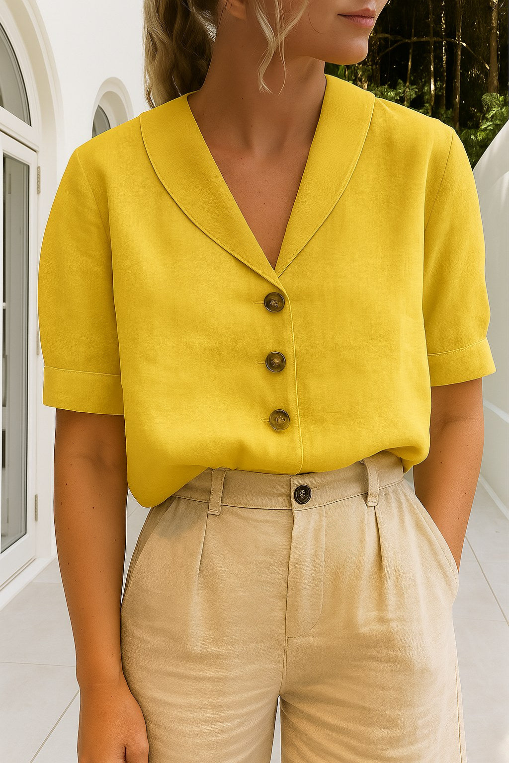 Grace | Women's Casual Short Sleeve Tee - image 4
