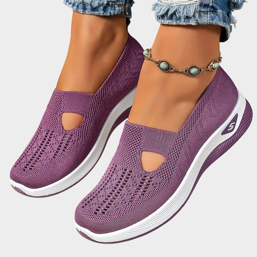 Grace | Women's Orthopedic Slip-On Shoes - Gray