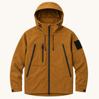 Graham | Men's Lightweight Waterproof Hooded Rain Jacket, Windproof Autumn Jacket | The Dress Cellar