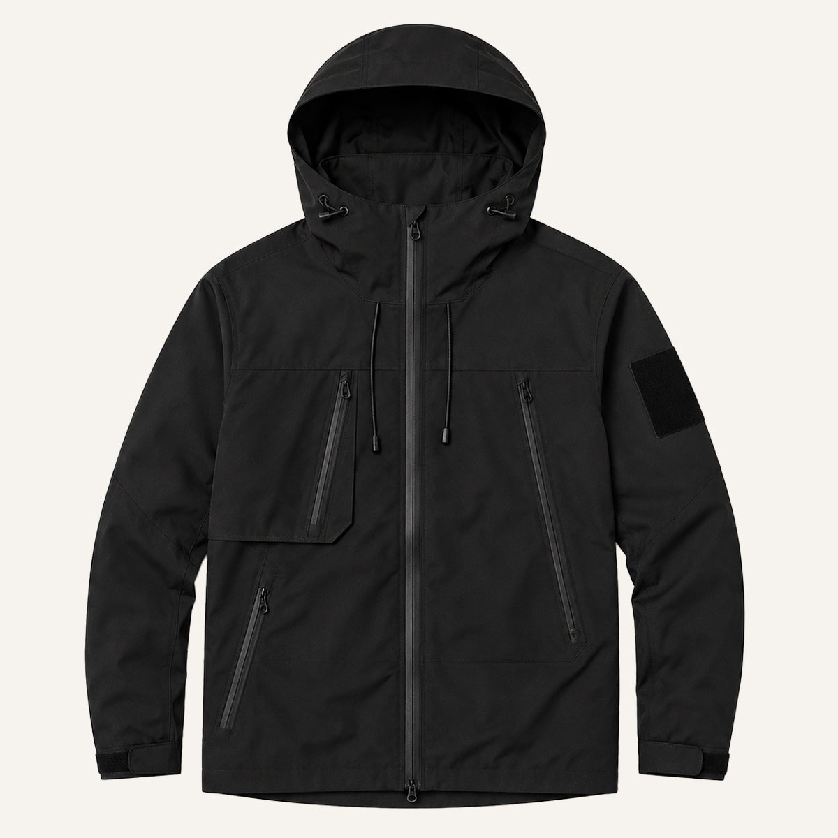 Graham | Men's Lightweight Waterproof Hooded Rain Jacket, Windproof Autumn Jacket | The Dress Cellar