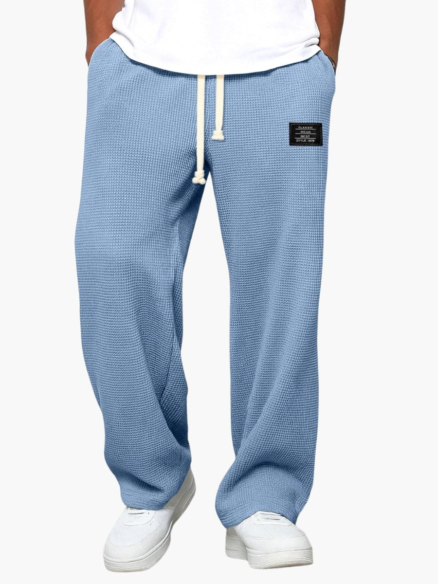 Graham | Women's Relaxed Lace Trousers, Straight-Leg Everyday Trousers | The Dress Cellar