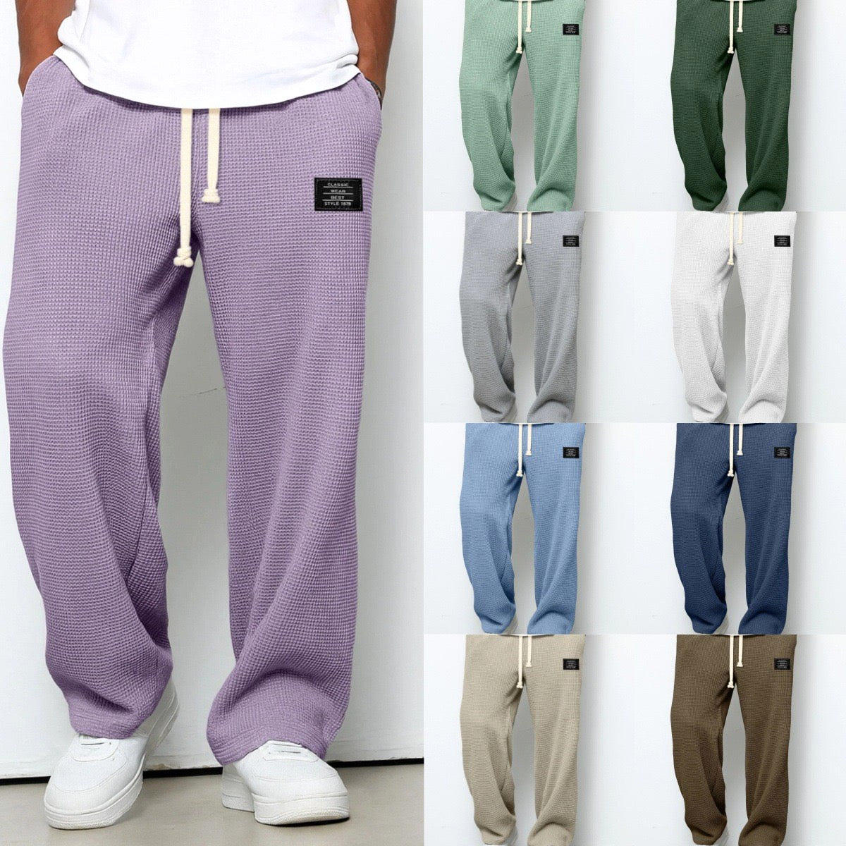 Graham | Women's Relaxed Lace Trousers, Straight-Leg Everyday Trousers | The Dress Cellar