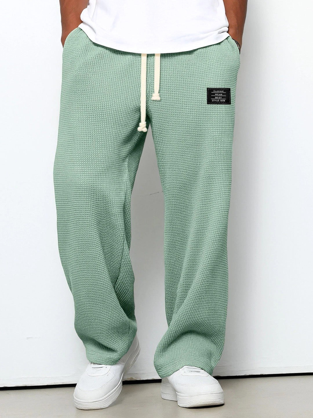 Graham | Women's Relaxed Lace Trousers, Straight-Leg Everyday Trousers | The Dress Cellar