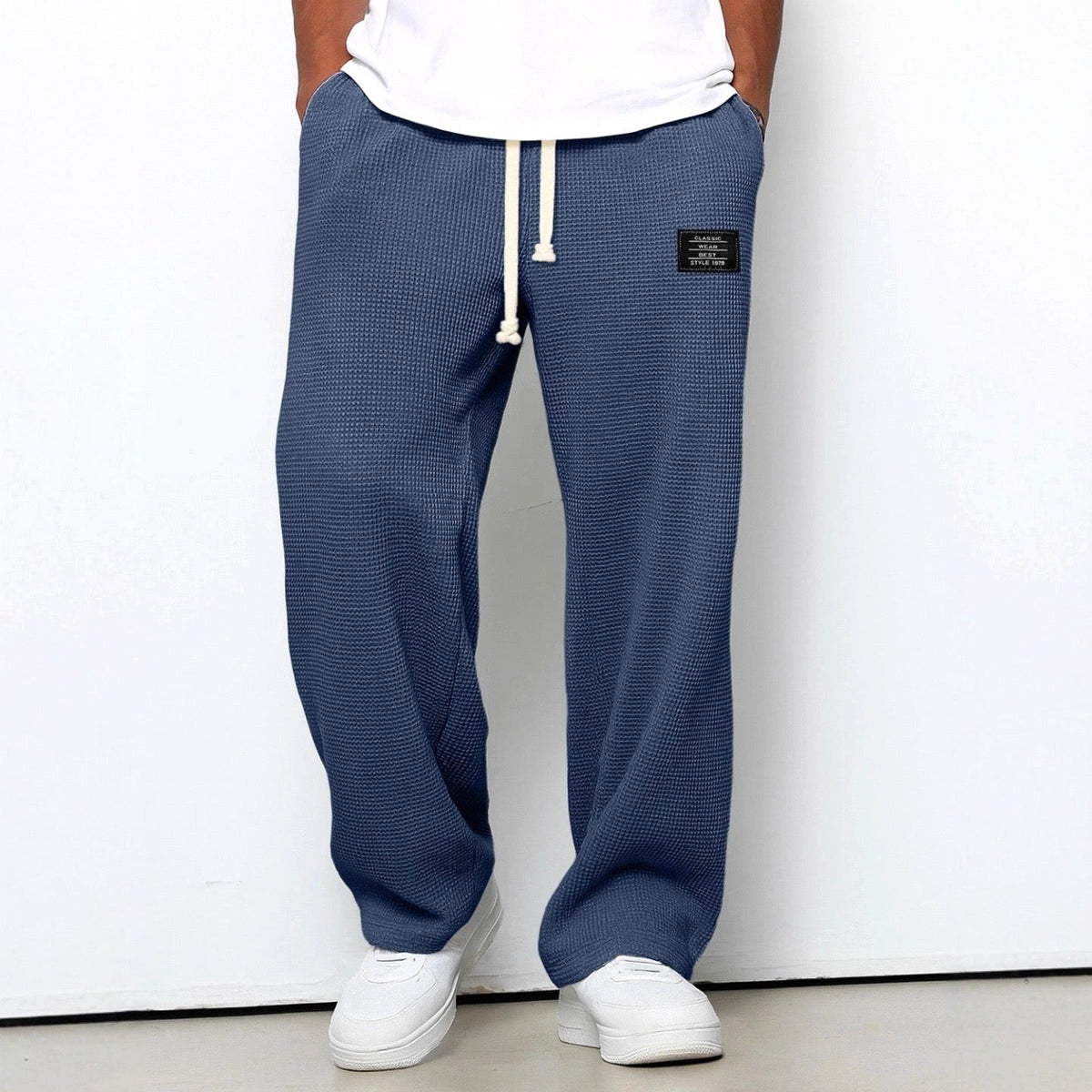 Graham | Women's Relaxed Lace Trousers, Straight-Leg Everyday Trousers | The Dress Cellar