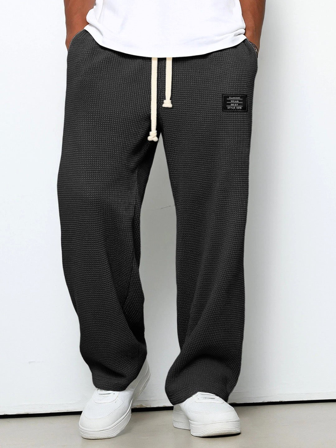 Graham | Women's Relaxed Lace Trousers, Straight-Leg Everyday Trousers | The Dress Cellar