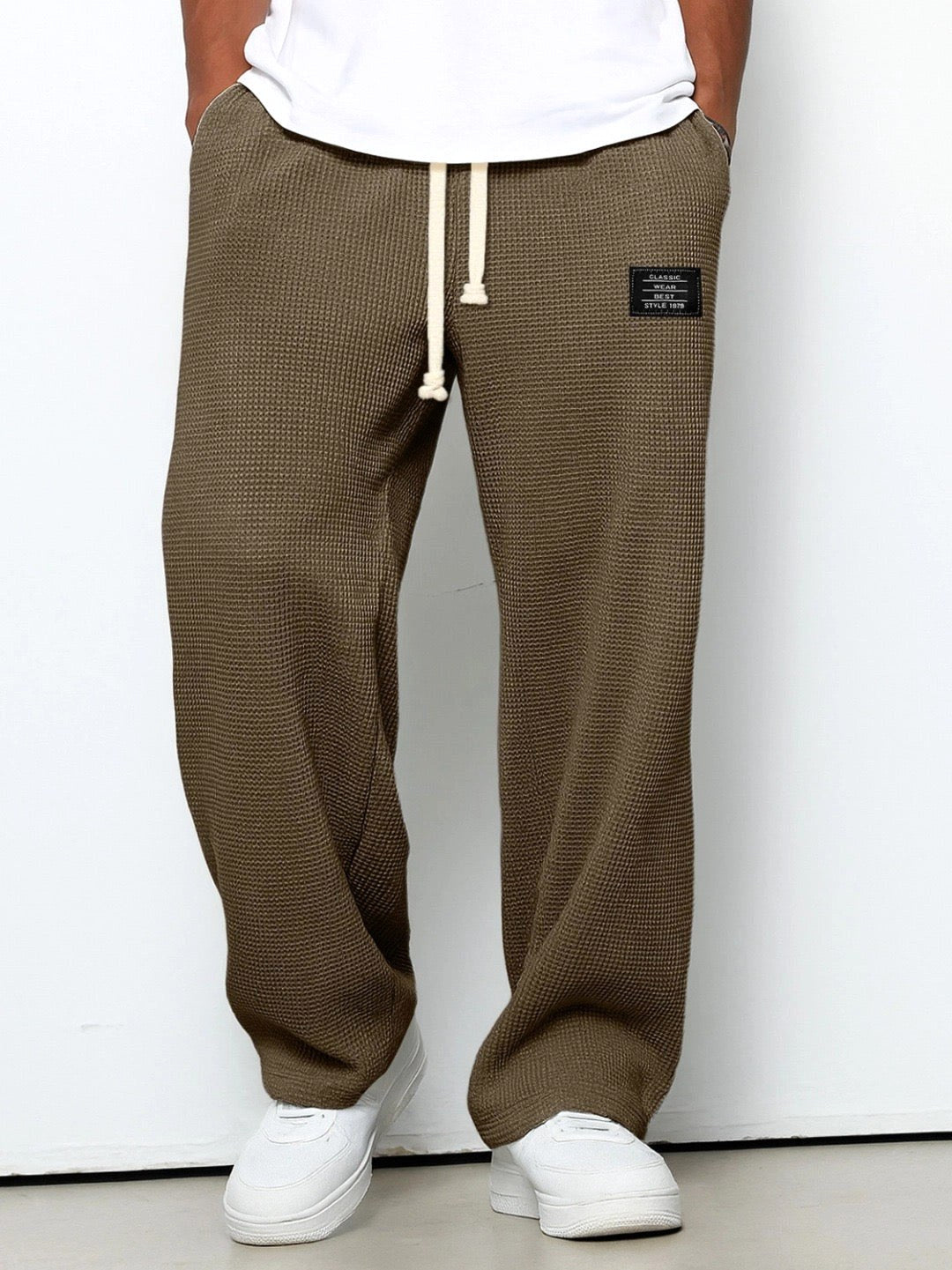 Graham | Women's Relaxed Lace Trousers, Straight-Leg Everyday Trousers | The Dress Cellar