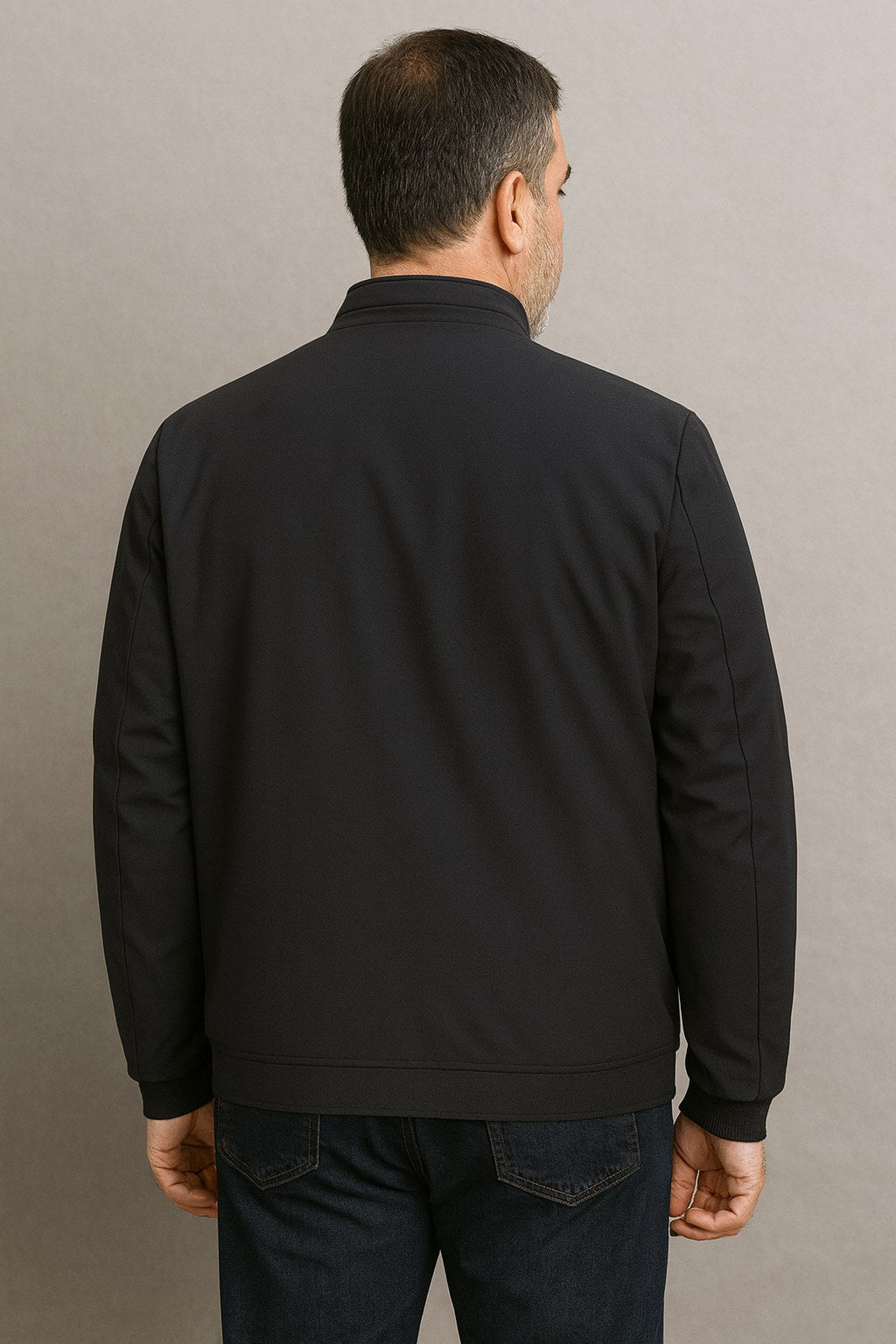 Grant | Men's Waterproof Jacket with Thermal Fleece Lining, Smart Autumn Coat | The Dress Cellar
