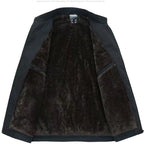 Grant | Men's Waterproof Jacket with Thermal Fleece Lining, Smart Autumn Coat | The Dress Cellar
