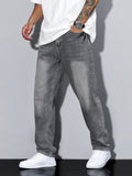 Gregory | Men's Cotton-Blend Pants in Solid Color, Relaxed-Fit Jeans | The Dress Cellar
