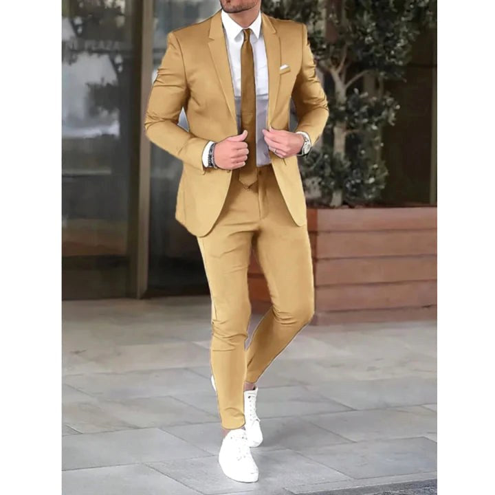 Hamish | Men's Two-Piece Suit, Modern Blazer and Trousers | The Dress Cellar