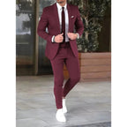 Hamish | Men's Two-Piece Suit, Modern Blazer and Trousers | The Dress Cellar