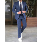 Hamish | Men's Two-Piece Suit, Modern Blazer and Trousers | The Dress Cellar