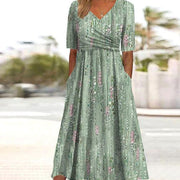 Hannah | Women's Floral A-Line Summer Dress