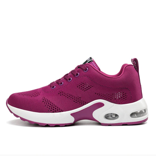 Harper | Women's Lightweight Walking Sneakers - Black