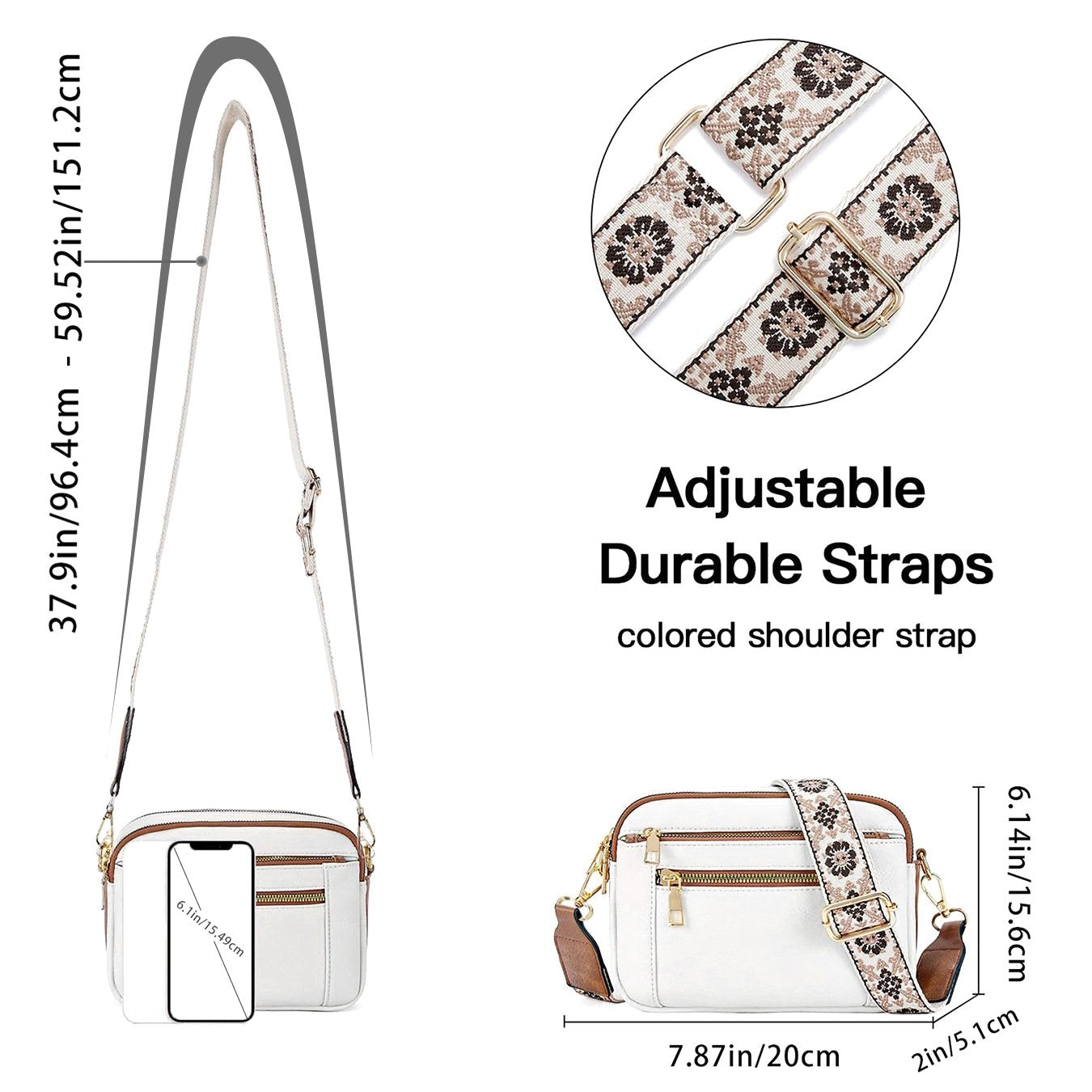 Harper | Women's Refined Leather Shoulder Bag - image 12