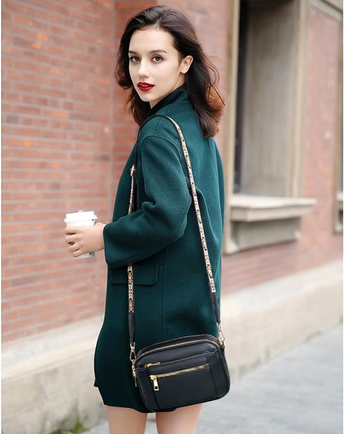 Harper | Women's Refined Leather Shoulder Bag - image 6